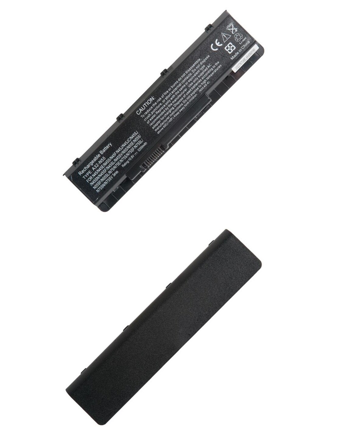 Аккумулятор для ноутбука Asus N45, N45SF, N45SL, N45VM, N46VM, 5200mAh, 10.8V