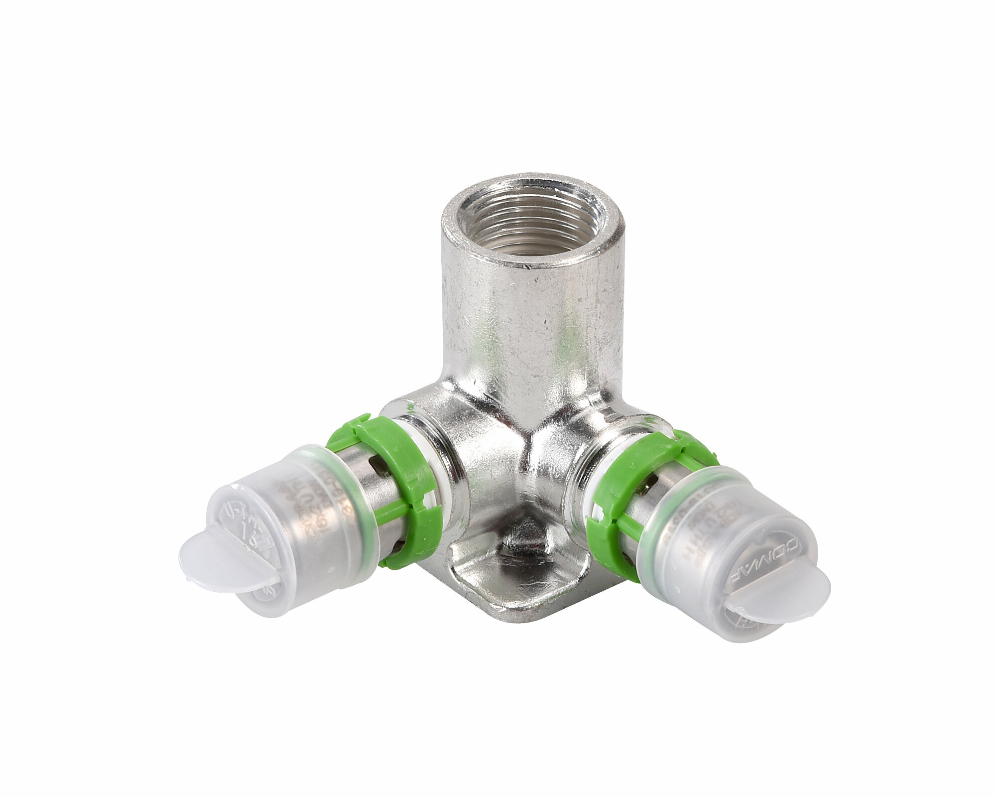 фото Водорозетка двойная MultiSkin 16x2-1/2" H52мм, COMAP
