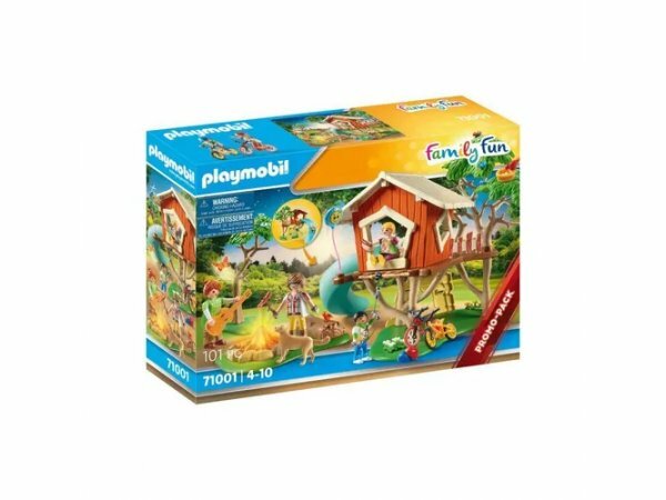 Конструктор Playmobil Домик на дереве с горкой 71001