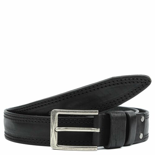 фото Ремень fabretti, размер 125, черный