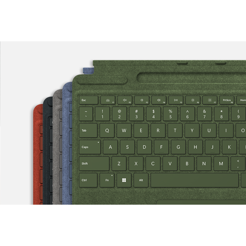 Клавиатура Surface Pro Signature Keyboard Alcantara Platnum Slim Pen 2 английская клавиатура 3659000₽