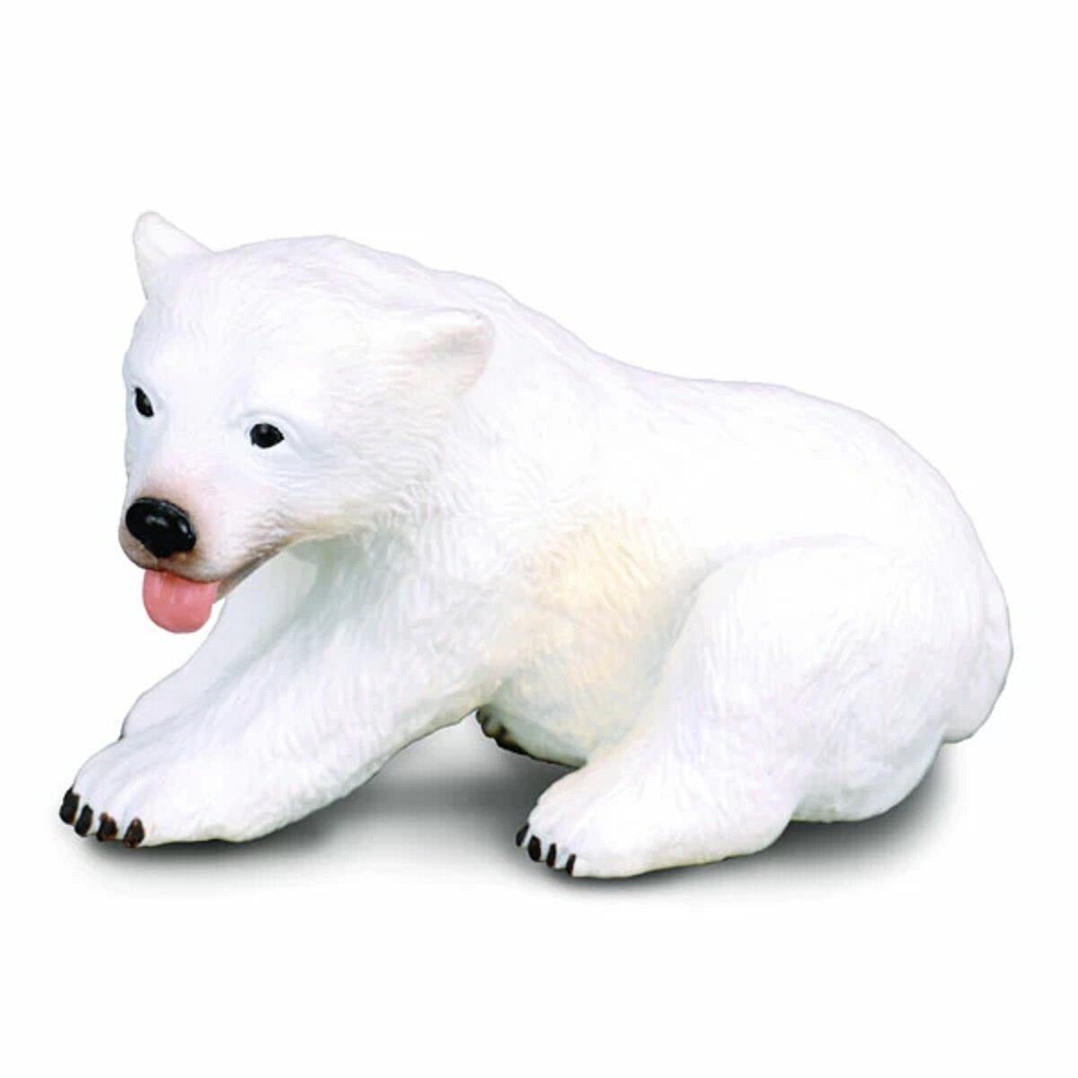 Фигурка Collecta Медвежонок полярного медведя, сидячий, S 88216