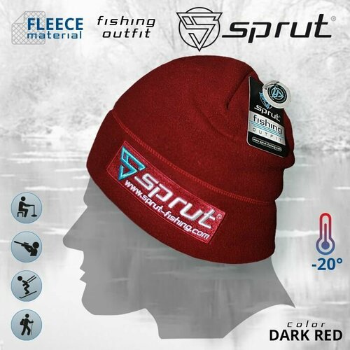 фото Шапка / sprut sixpoint thermal beanie (dark red)