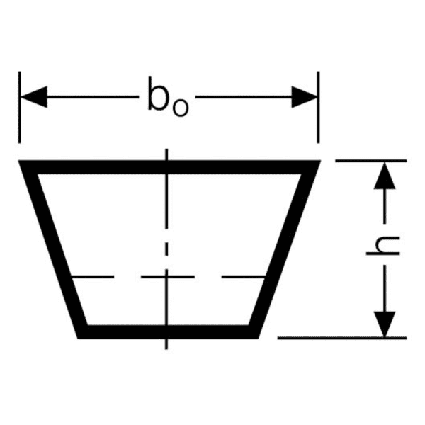 Ремень 11Х10-1500 Lp (RUBYCON Optimum)