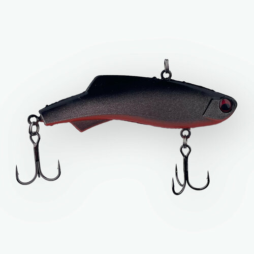 фото Раттлин zander master venom 80мм цвет 06 - черный/серебряный/оранжевый - вес 23гр