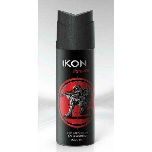 IKON DEODORANT Дезодорант-спрей для мужчин SNIPER 200 мл.