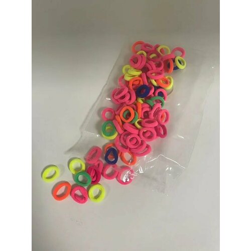 Резинки для волос / Разноцветные детские резиночки для волос
