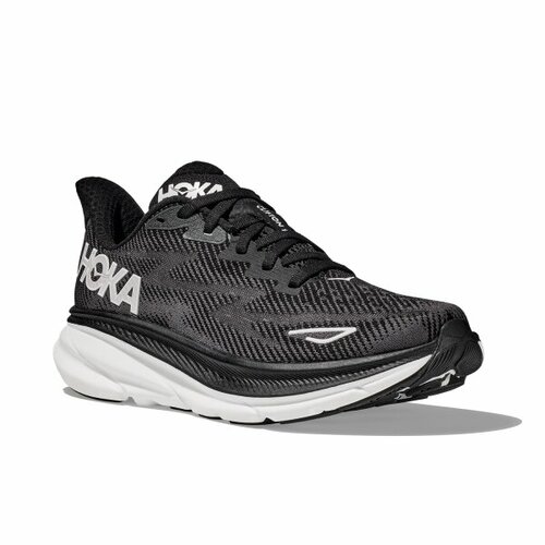 Кроссовки HOKA, полнота D, размер US8.5D/UK8/EU42/JPN26.5, белый, черный