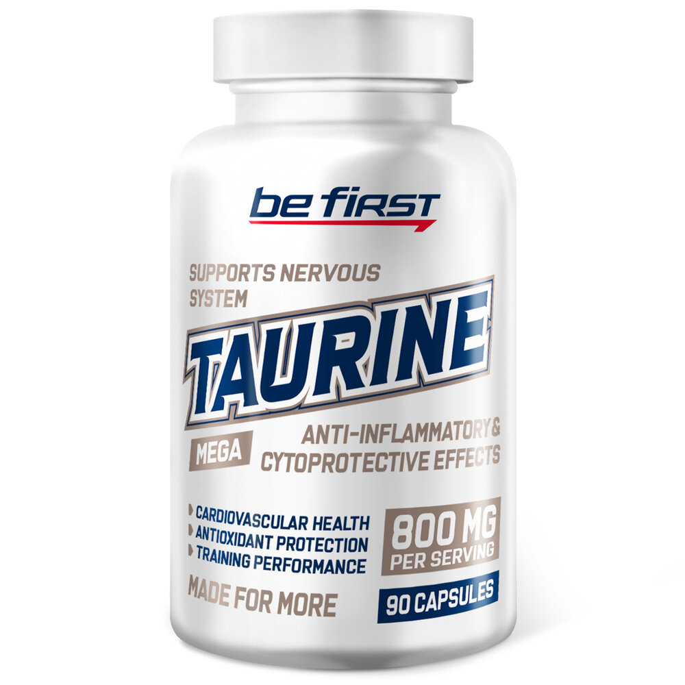 Be First Taurine Capsules 90 капсул