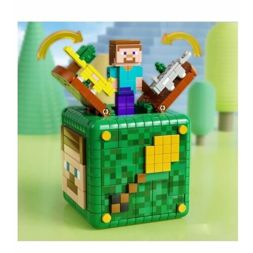 Конструктор Майнкрафт Коробка 722 детали 423