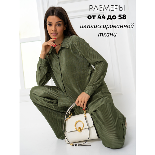 комплект одежды размер 44 46 зеленый Комплект одежды IHOMELUX, размер 44/46, зеленый