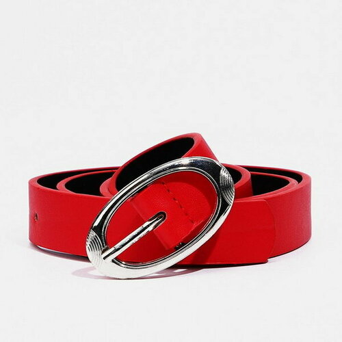 фото Ремень сима-ленд, размер 100, красный сима-лэнд