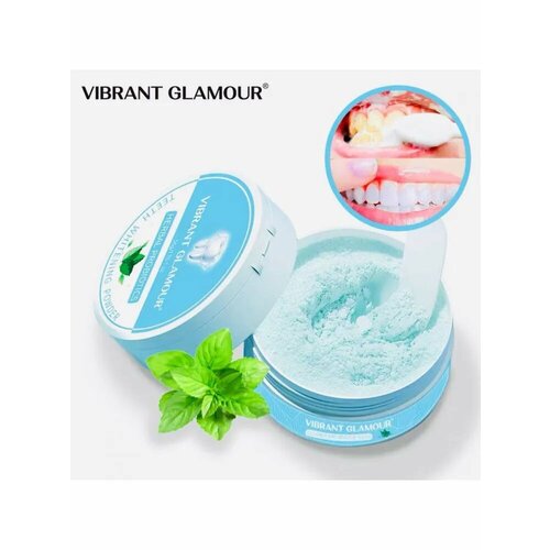 Порошок для чистки зубов профессиональный VIBRANT GLAMOUR Herbal probiotics