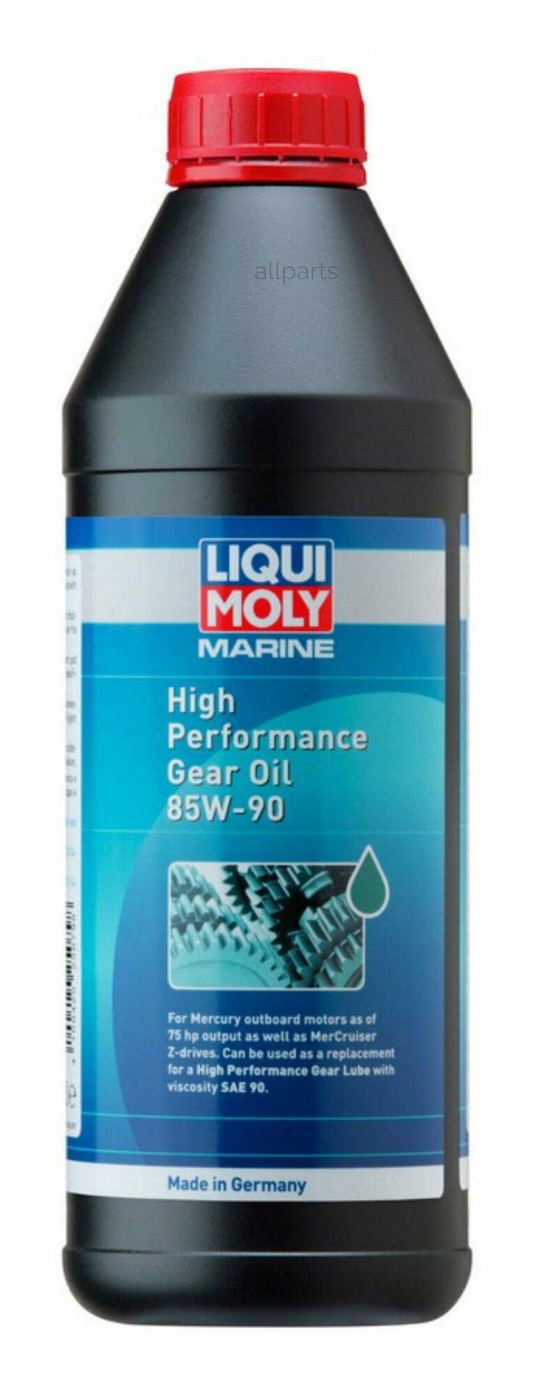 LIQUI MOLY 25079 LiquiMoly 85W90 Marine High Performance Gear Oil (1L) масло трансмис. д/водн. техн! мин.\