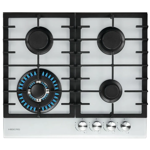 Встраиваемая газовая варочная панель Hiberg VM 60440 W 2209300₽