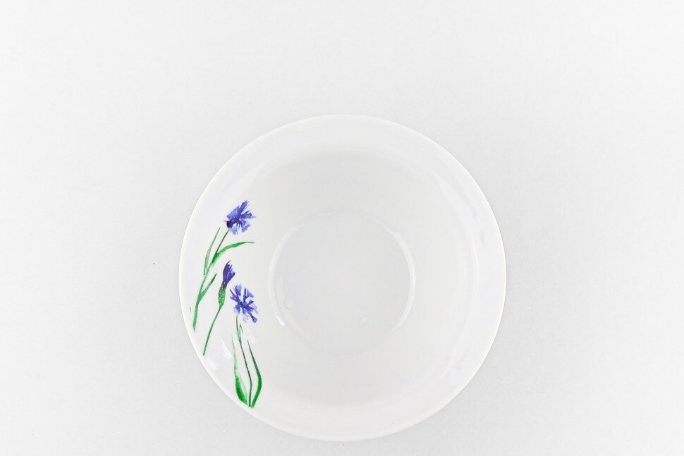 фото Миска 550 мл Добрушский фарфоровый завод Васильковый рай