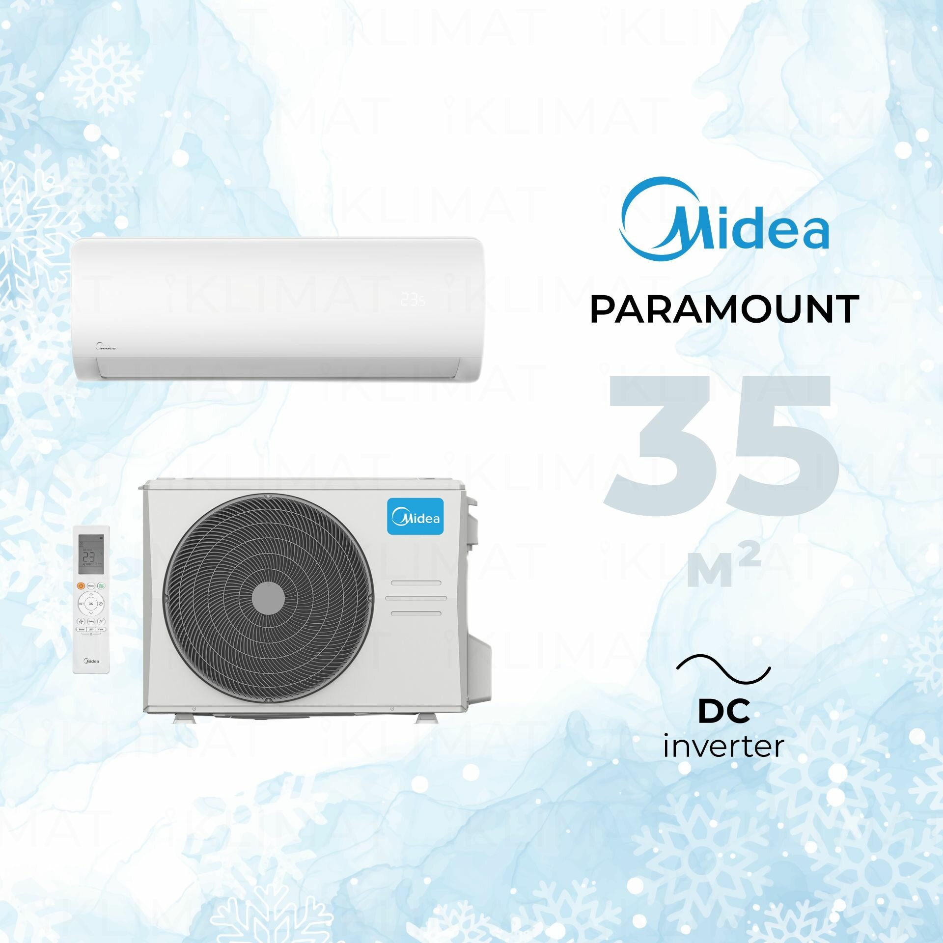 Настенная сплит-система Midea PARAMOUNT inverter MSAG1-12N8C2U-I/MSAG1-12N8C2U-O - фотография № 17