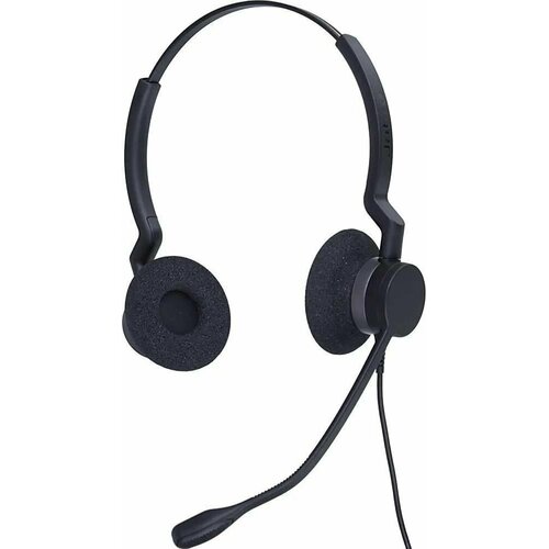 Гарнитура Jabra BIZ 2300 Duo для контактных центров накладные черный 2399-823-109 23759₽