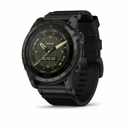 Часы-навигатор Garmin Tactix 7 Amoled Edition Premium Tactical черный 010-02931-01 142990₽