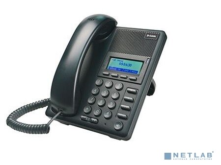 D-Link VoIP-телефон D-Link DPH-120SE/F1B IP-телефон 100Base-TX WAN PoE 100Base-TX LAN без адаптера питания в комплекте