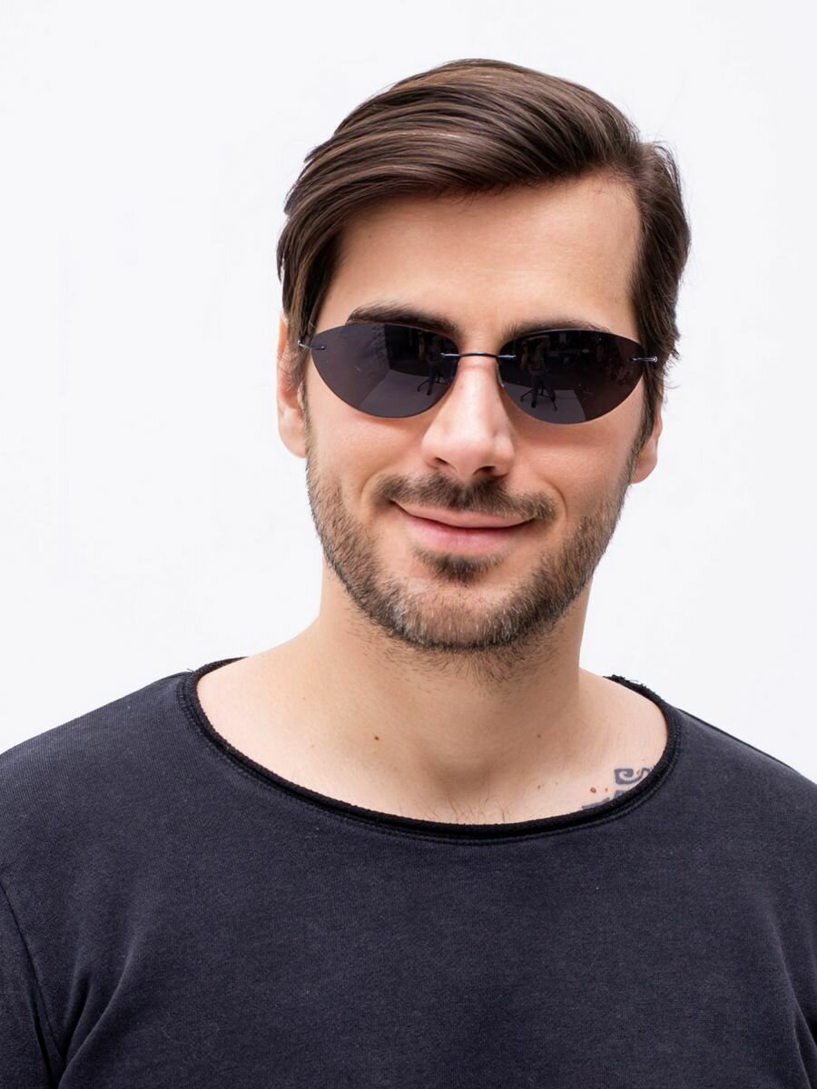 Солнцезащитные очки Zabologen, черный — фото 1