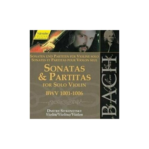 AUDIO CD BACH, J.S: Sonatas and Partitas for Solo Violin, BWV 1001-1006