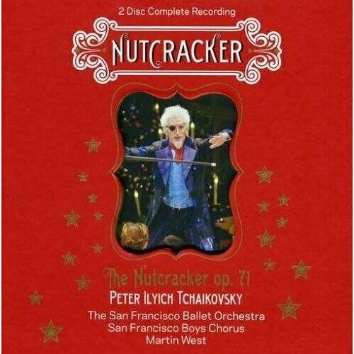 AUDIO CD щелкунчик - полностью! Tchaikovsky: The Nutcracker the act набор из 3 скрабов