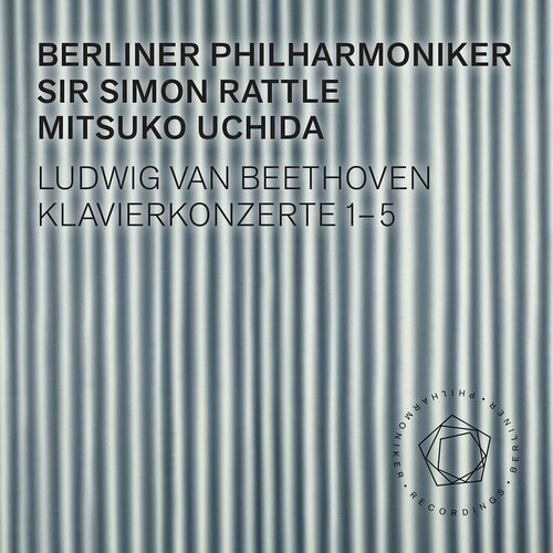 Audio CD Ludwig van Beethoven Klavierkonzerte 1-5, Berliner Philharmoniker , Mitsuko Uchida (1 CD)