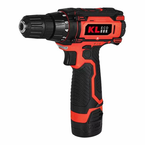 Шуруповерт аккумуляторный KLECO KE2213NM 19 Нм акб 12в13Ач-1шт ЗУ-1шт бита-1шт уровень горизонт встроенный 459000₽