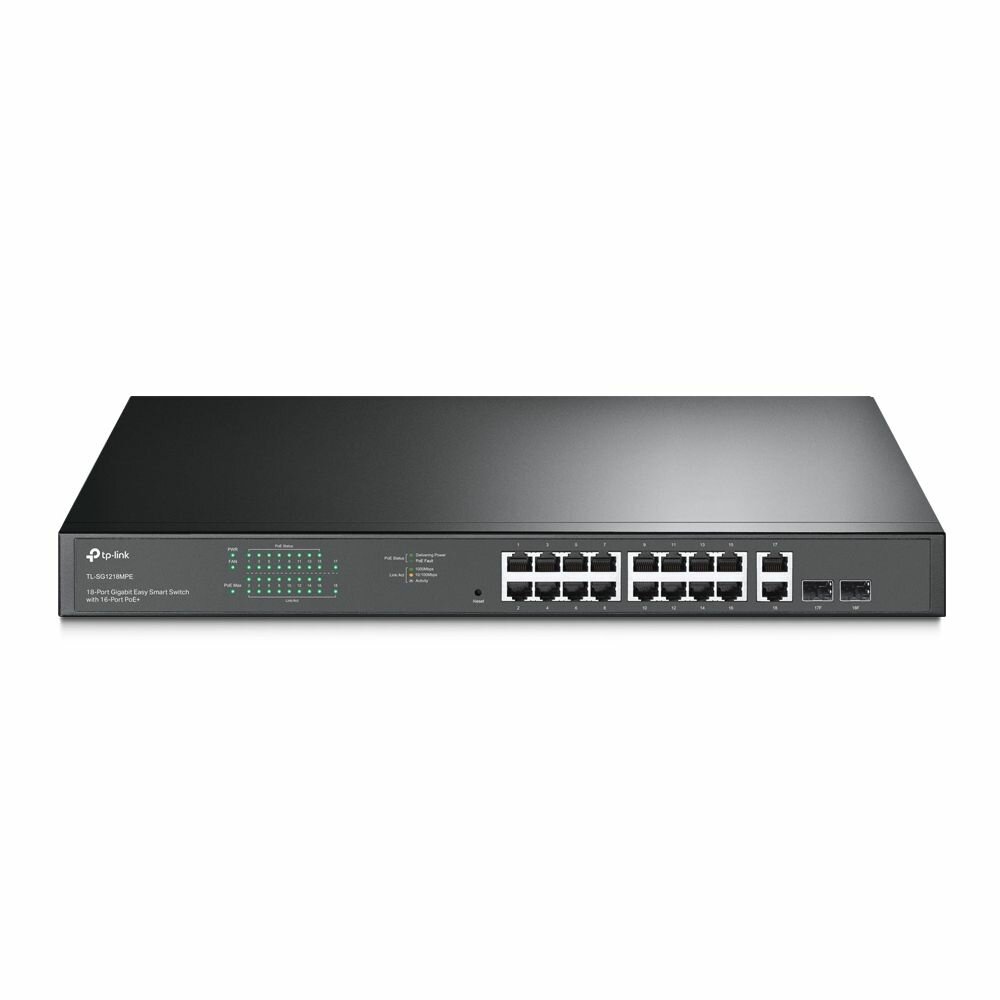 Коммутатор TP-LINK TL-SG1218MPE 18 портов, управляемый