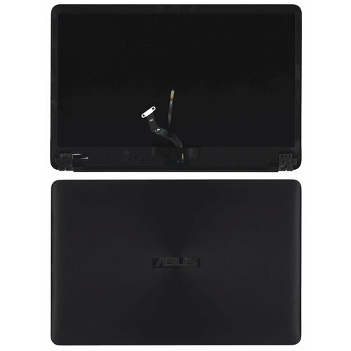 Крышка для Asus Zenbook UX550GE FHD черная крышка в сборе с матрицей для asus zenbook ux550ge черная 1920x1080 full hd матовая
