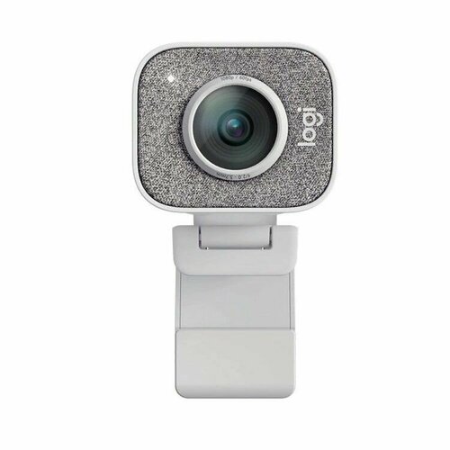 Веб-камера Logitech StreamCam White для стримминга, белая, 2Mp, FullHD (до 1080p@60fpsв MJPEG), автофокус, угол обзора 78°, универсальное кр