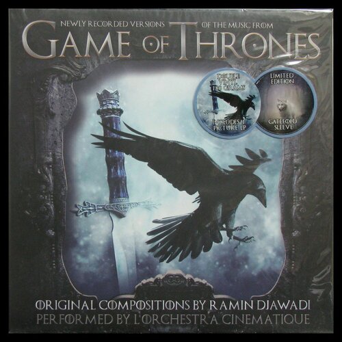 Виниловая пластинка Musicbank L'Orchestra Cinematique – Game Of Thrones - Volume 2 (2LP, picture disc)