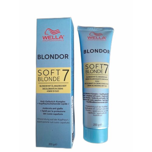 Крем для осветления волос Blondor SOFT BLONDE 200 мл