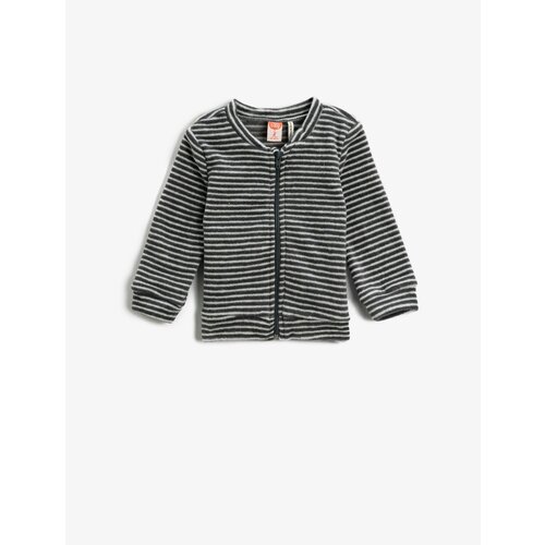 фото Толстовка koton, размер 18-24 месяцев, серый