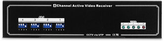 Активный приемник видео сигнала 4 канала Folksafe FS-4504R