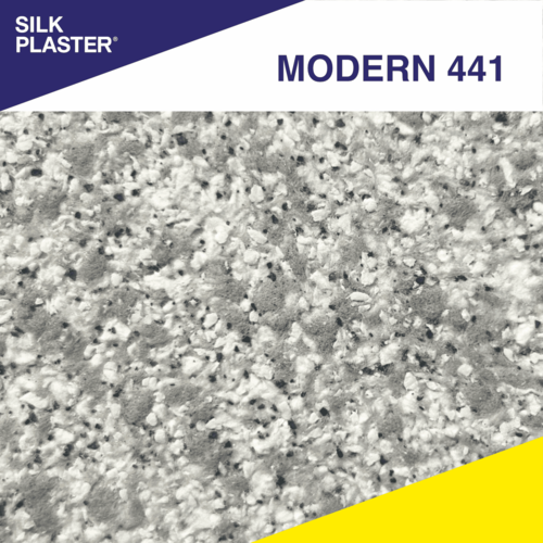 Жидкие обои Silk Plaster Модерн / Modern 441 серый жидкие обои silk plaster силк пластер модерн 442
