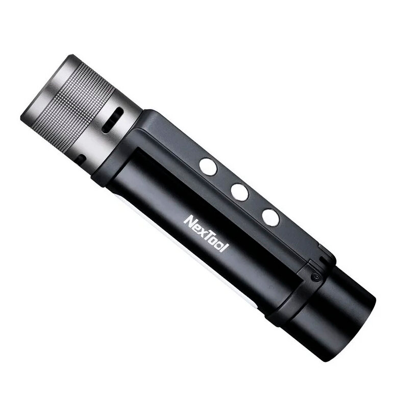 Многофункциональный фонарик NexTool 6 in 1 Thunder Flashlight Portable (NE20030), Яркость: 1000 люмен. Дальность до 240м, встроенный Power bank, звуковая и световая сигнализация.