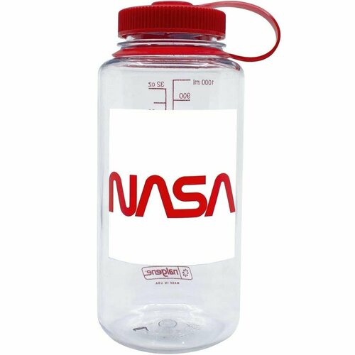 Спортивная бутылка, 32oz-WM Nalgene, 1000 мл, Nasa logo