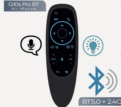 Изображение товара Пульт ДУ с гироскопом и подсветкой Air Mouse G10BTS Pro Bluetooth 5.0