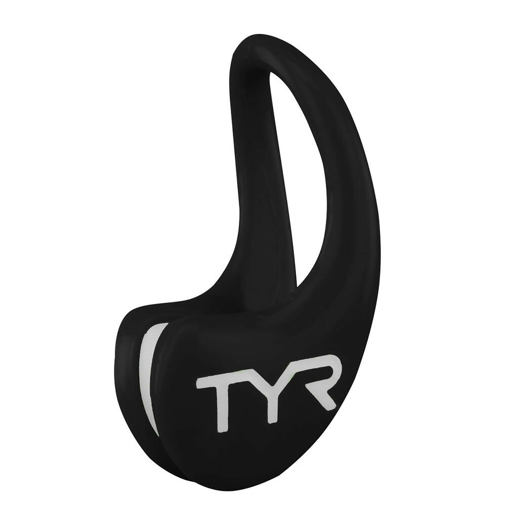 Зажим для носа Latex Swim Clip TYR, Black