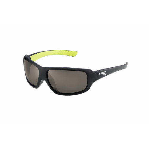 Солнцезащитные очки LiP Sunglasses LiP FLO / Matt Black - Mustard / PC Polarized / Levante Series Chroma Brown, черный