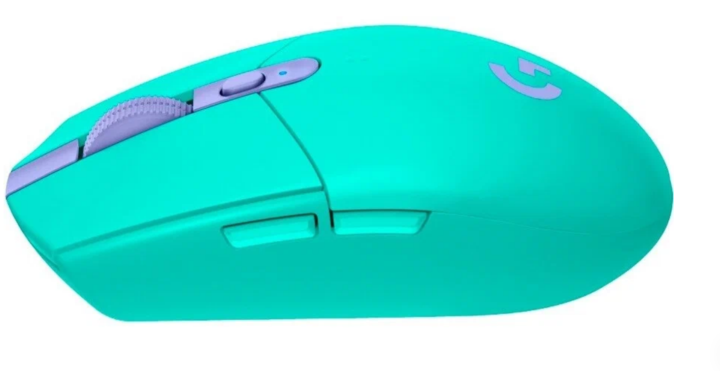 Беспроводная игровая мышь Logitech G G304 Lightspeed, мятный
