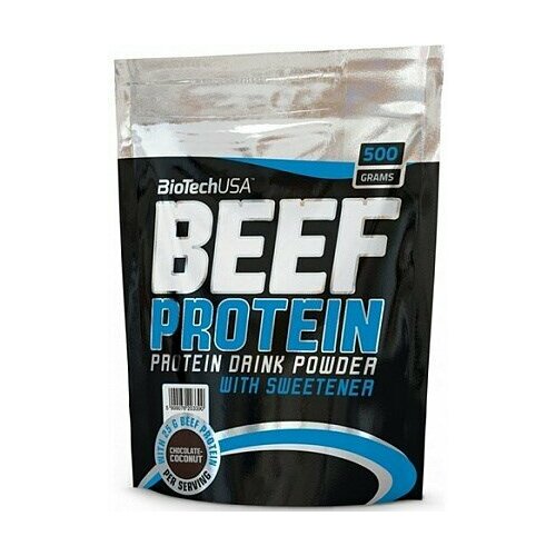 Протеин BioTechUSA Beef Protein, 500 гр., шоколад-кокос