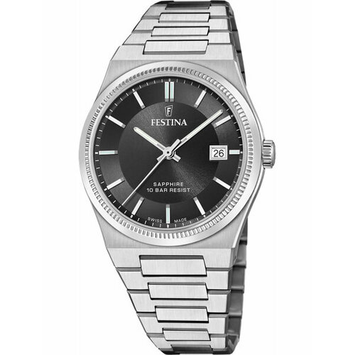 фото Наручные часы festina swiss made, черный