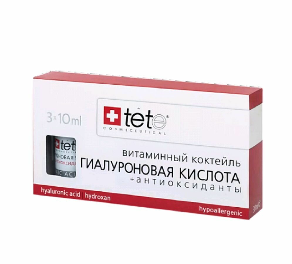 TETe Cosmeceutical Hyaluronic Acid + Antioxydants Гиалуроновая кислота + Антиоксиданты