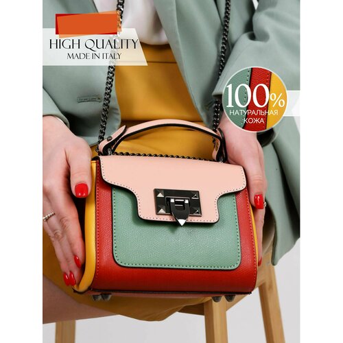 фото Сумка кросс-боди migliore personaroom, мультиколор