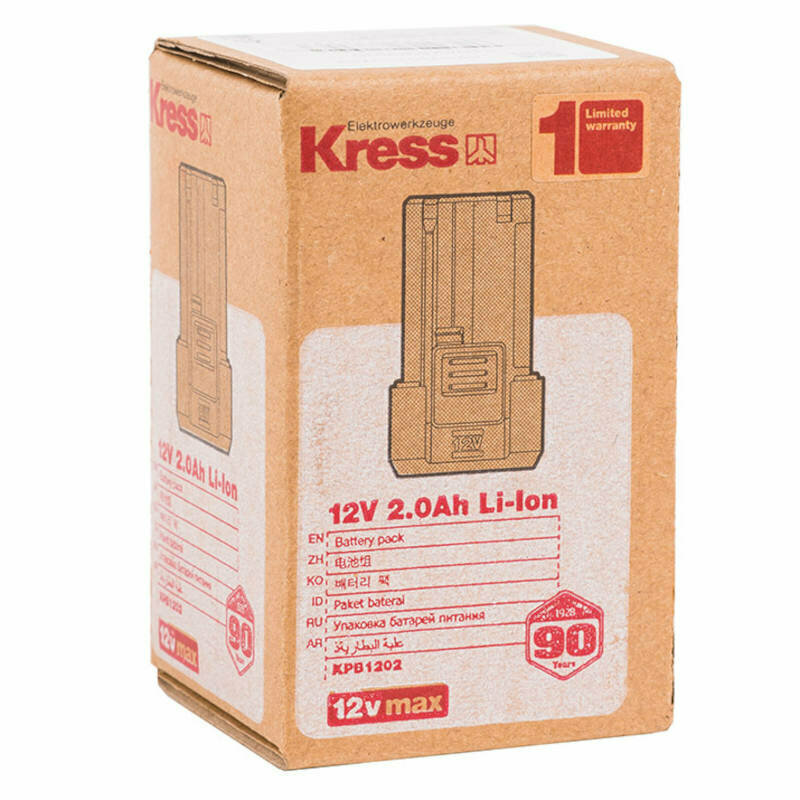 Аккумулятор KRESS KPB1202 - фото №3
