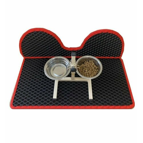 Коврик под миску со съемным бортиком 
