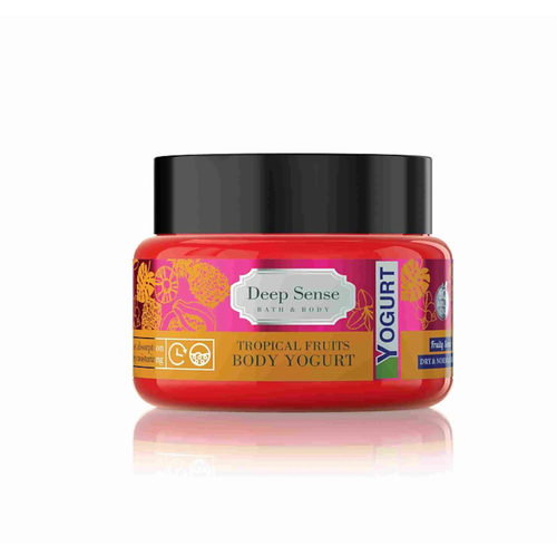 Дип Сенс / Deep Sense - Крем-йогурт для сухой и нормальной кожи тела из тропических фруктов 250 мл